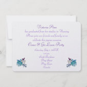 Invitations de diplômes de fille (Dos)