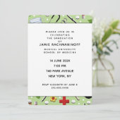 Invitations de diplômés de l'école de médecine (Debout devant)