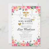 Invitations de diplômés de l'école de soins infirm (Devant)