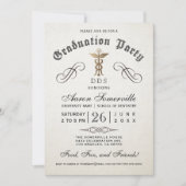 Invitations de diplômés de l'école dentaire (Devant)