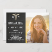 Invitations de diplômés de l'école Médicale de soi (Devant)