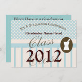 Invitations de diplômés de pharmacie (Devant / Derrière)