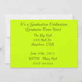 Invitations de diplômes de travailleurs sociaux 20 (Dos)