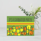 Invitations de diplômés des pharmacies vert (Debout devant)