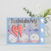 Invitations de diplômes d'hygiéniste dentaire (Debout devant)