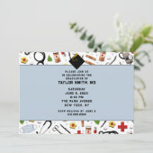 Invitations de diplômes d'infirmière (Debout devant)