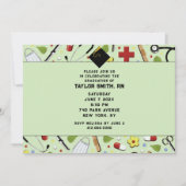 Invitations de diplômes d'infirmière (Devant)