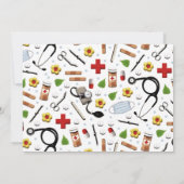 Invitations de diplômes d'infirmière (Dos)