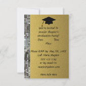 Invitations de diplômes Gold & Silver 2014 (Dos)
