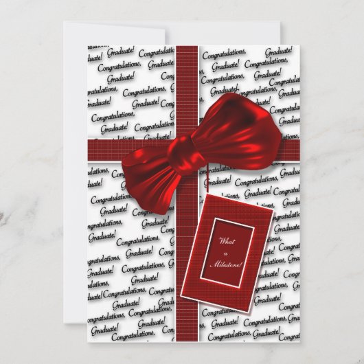 Invitations de diplômes - Hommes femmes diplômées (Devant)