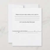 Invitations de diplômes honnêtes (Dos)