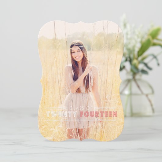 Invitations de diplômés modernes (Debout devant)