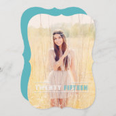 Invitations de diplômés modernes (Devant / Derrière)