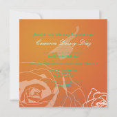 Invitations de diplômes personnalisées (Dos)