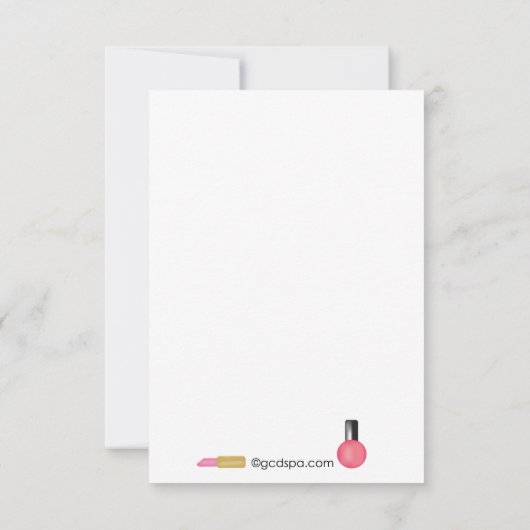 Invitations de Diva Spa Party (Dos)