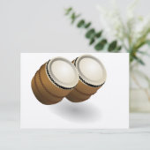 Invitations de Double Bongos (Debout devant)
