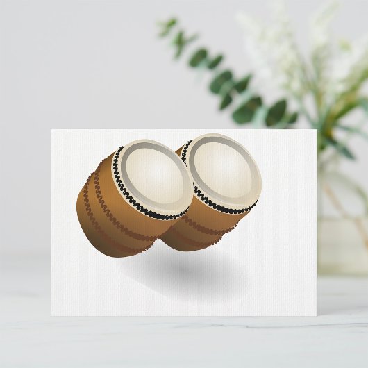 Invitations de Double Bongos
