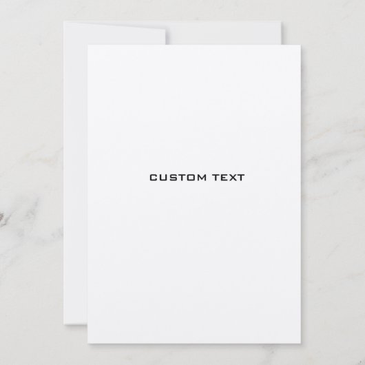 Invitations de douche à marée florale Boho - Éléga (Dos)