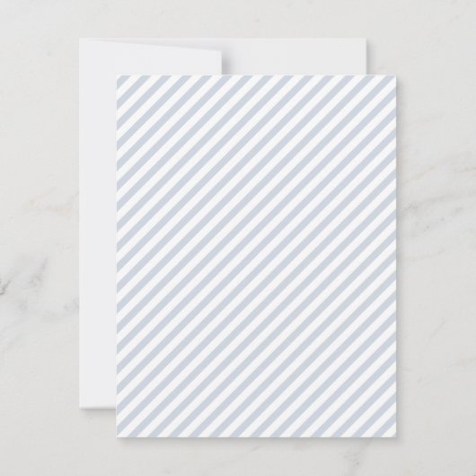 Invitations De Douche Bébée À Thème Nautique Éléga (Dos)