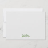 Invitations De Douche Bébée Couleur Lion Cute (Dos)