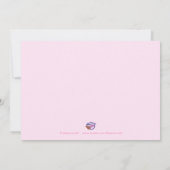 Invitations de douche d'ange de sommeil (Dos)