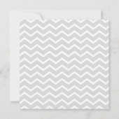 Invitations de douche de bébé de cravate d'arc (Dos)