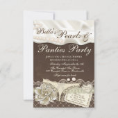 Invitations de douche de lingerie (Devant)