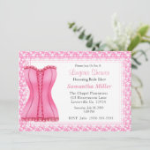 Invitations de douche de lingerie (Debout devant)