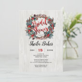 Invitations De Douche, Invitation De Vacances, Wre (Debout devant)