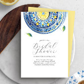 Invitations de douche nuptiale Amalfi Coast Thème