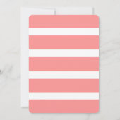 Invitations de douche nuptiale aux lanternes flora (Dos)