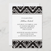 Invitations de douche nuptiale {Blonde Bride} (Dos)