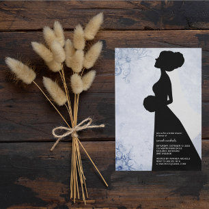 Invitations de douche nuptiale {Blue}