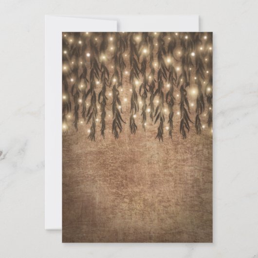 Invitations de douche nuptiale de Willow Tree à pl (Dos)