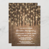 Invitations de douche nuptiale de Willow Tree à pl (Devant / Derrière)