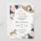 Invitations de douche nuptiale du Kentucky Derby (Devant)
