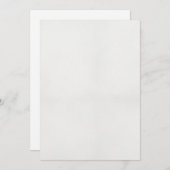 Invitations de douche nuptiale - Élégante et modif (Devant / Derrière)