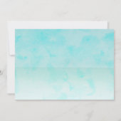 Invitations de douche nuptiale en bateau Whimsical (Dos)