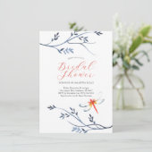 Invitations de douche nuptiale Garden Party (Debout devant)