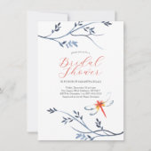 Invitations de douche nuptiale Garden Party (Devant)