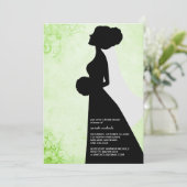 Invitations de douche nuptiale {Green} (Debout devant)