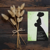 Invitations de douche nuptiale {Green}