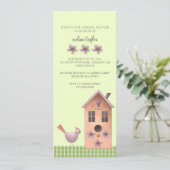Invitations de douche nuptiale ou événement de Gar (Debout devant)