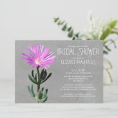 Invitations de douche nuptiale Plantes (Debout devant)