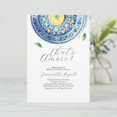 Invitations de douche nuptiale qui est un thème pl (Debout devant)