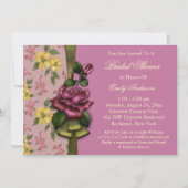 Invitations de douche nuptiale Red Roses (Devant)