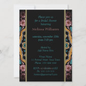 Invitations de douche nuptiale rustique Tribal (Dos)