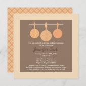 Invitations de douche nuptiale Thème de Cuisine de (Devant / Derrière)