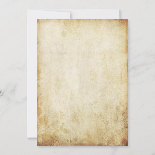 Invitations de douche nuptiale Vintage (Dos)