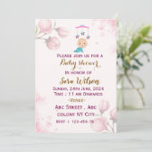 Invitations de douche pour bébé (Debout devant)
